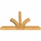 Ekena Millwork Richland Rough Sawn Timber Gable Bracket, Western Red Cedar, 84"W x 53"H x 6"D x 6"F, 15/12 Pitch GBW084X53X0606RIC00RWR - alternate 5